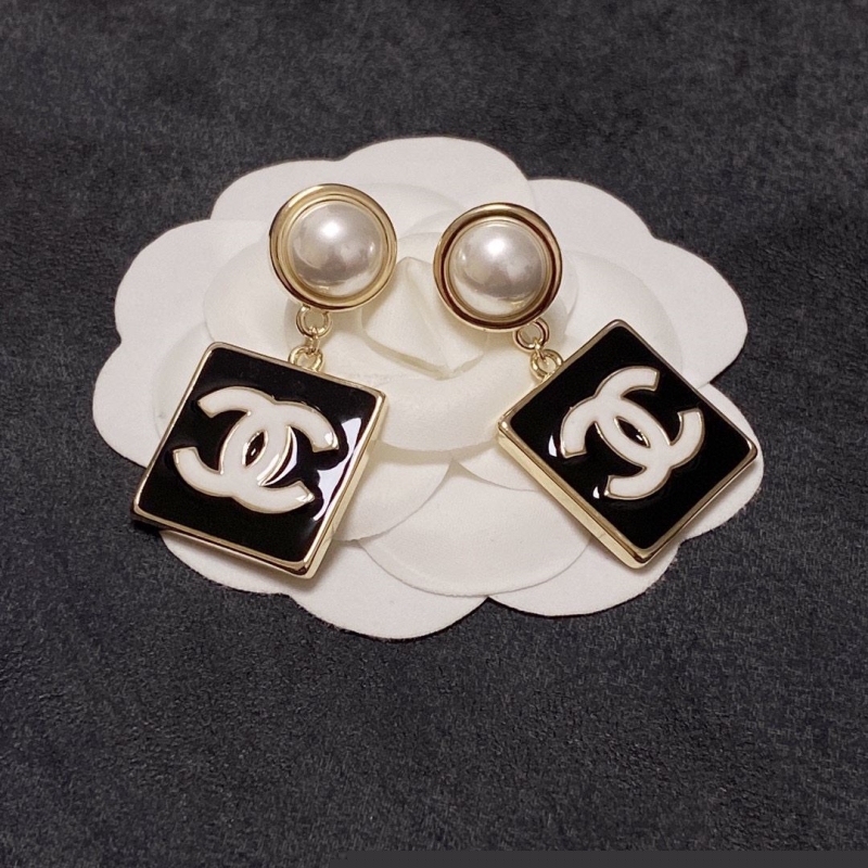 Ch*el earrings